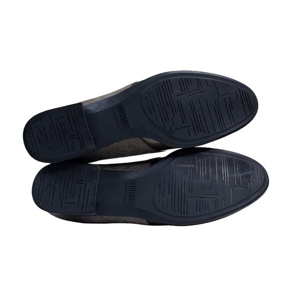 Munro Womens 7.5 Markella Derby in Brown Patent Leather NEW - Picture 10 of 11